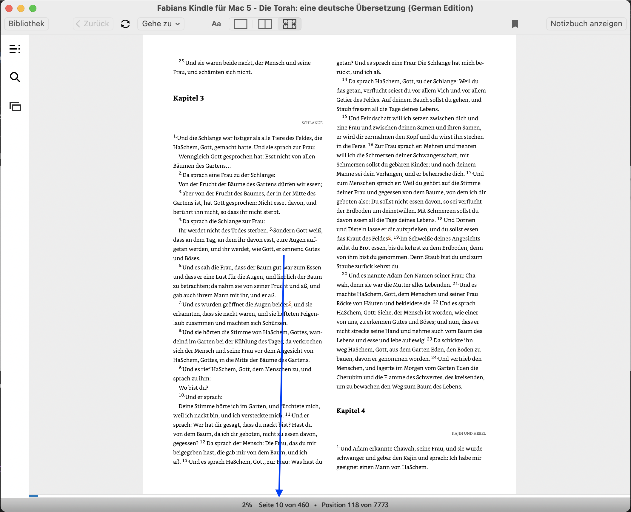 Seite 10 im Kindle