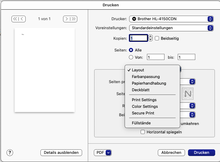 Druckeinstellungen TextMaker NX Brother 01.png