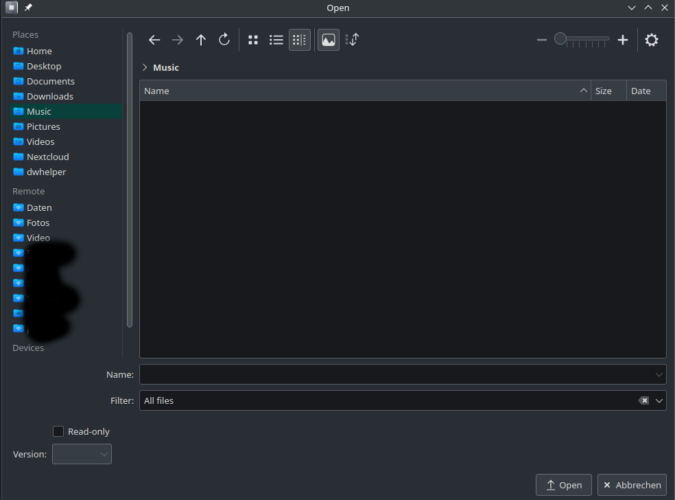 Dateimanager Libreoffice