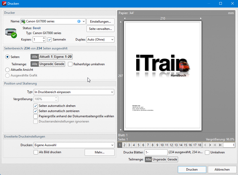 PDF-XChange Editor (Drucker funktioniert)