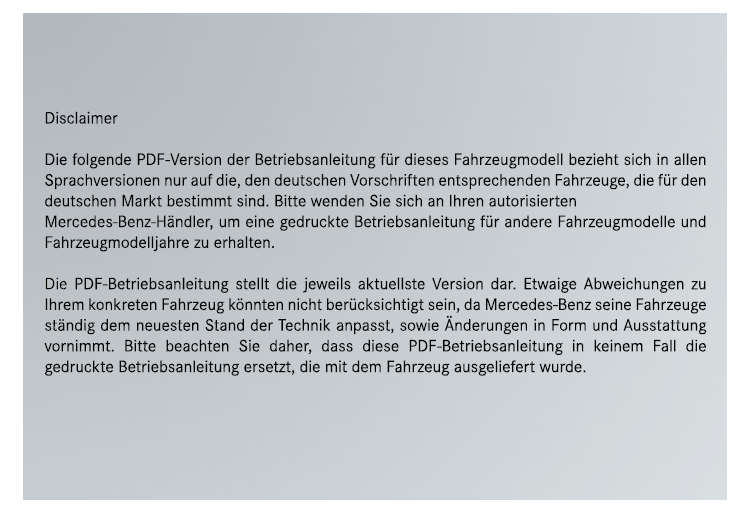 Seite 1 Anleitung Mercedes ADOBE Acrobat